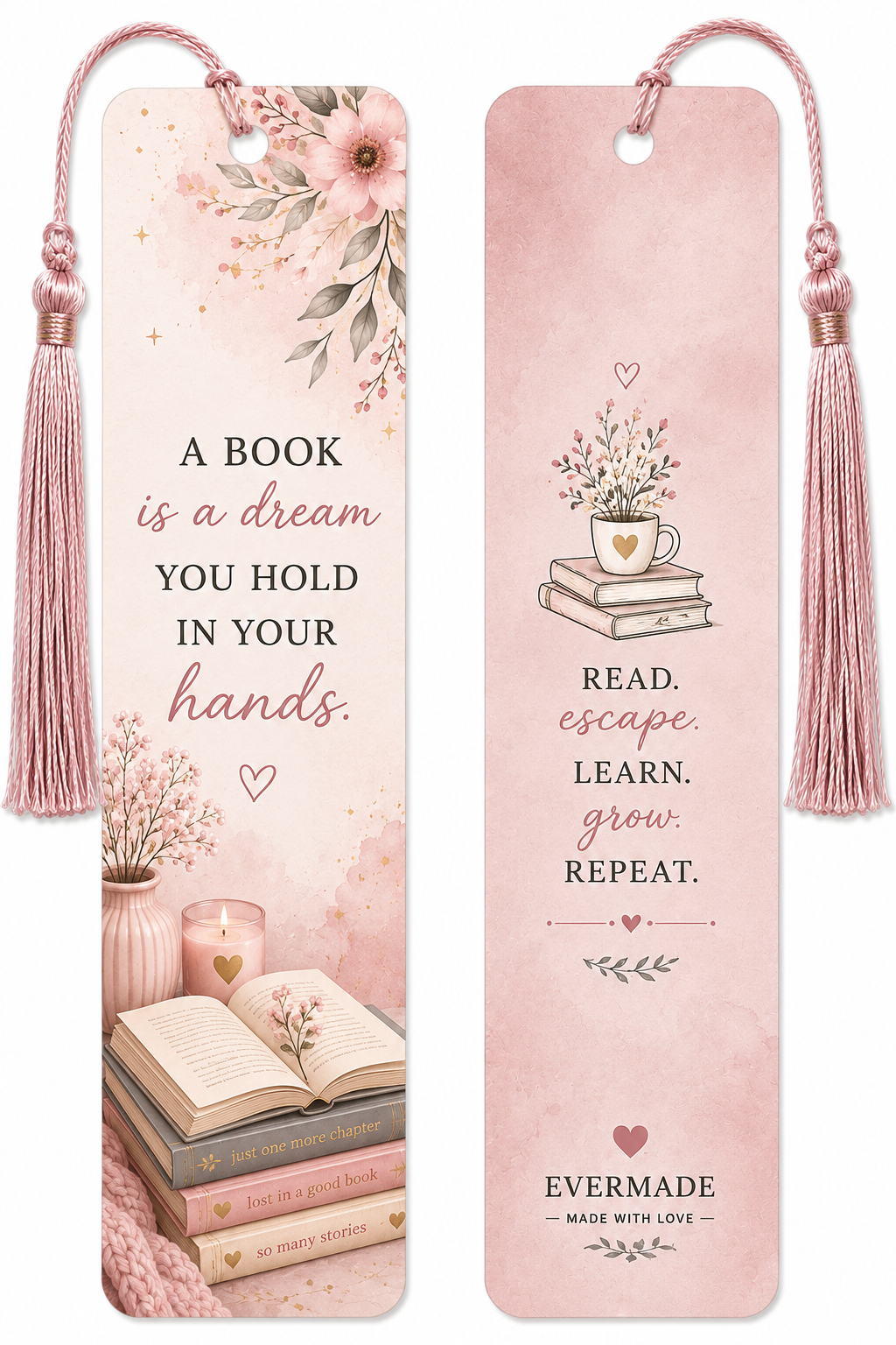 A Book Is a Dream Bookmark ā Book Lover Gift