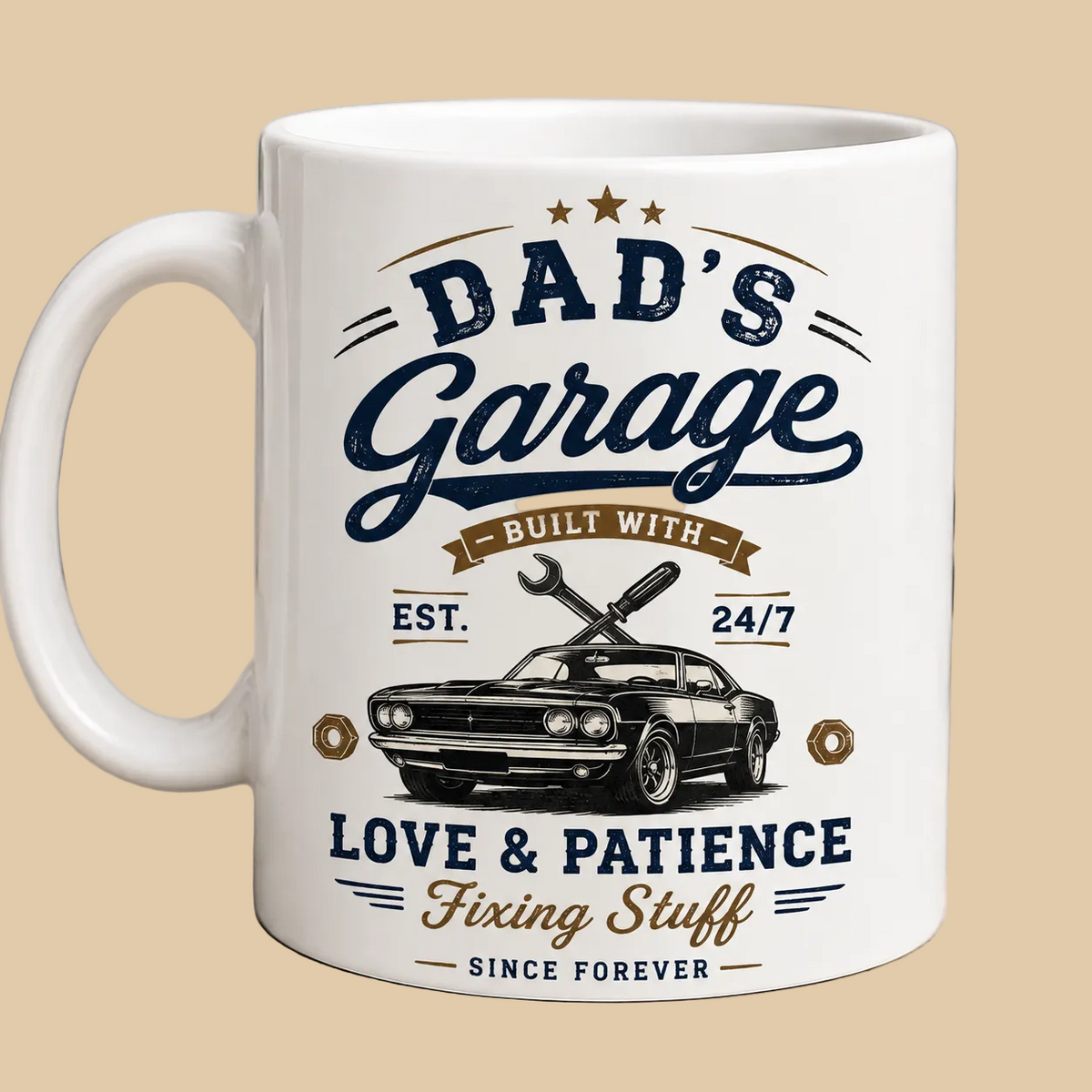 Dad’s Garage – 11oz Mug | Gift for Dad