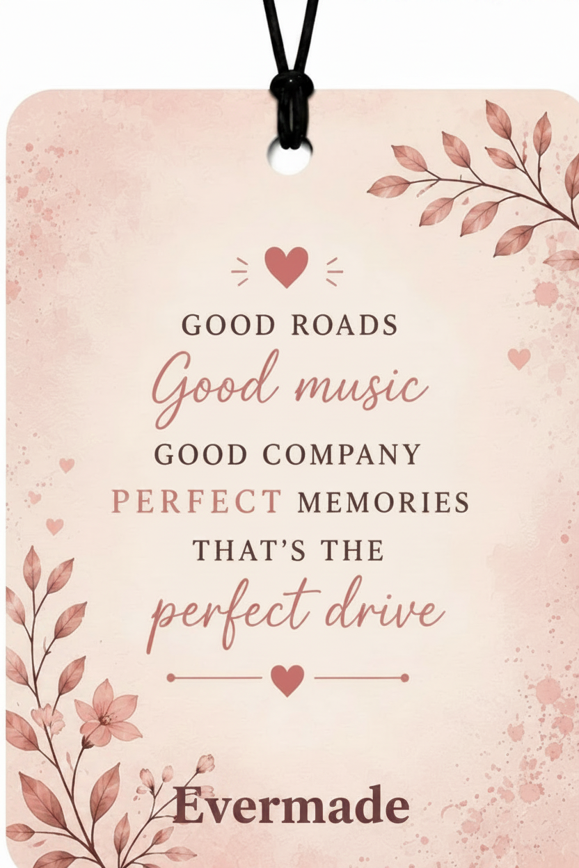 Enjoy the Little Things- Car Air Freshner