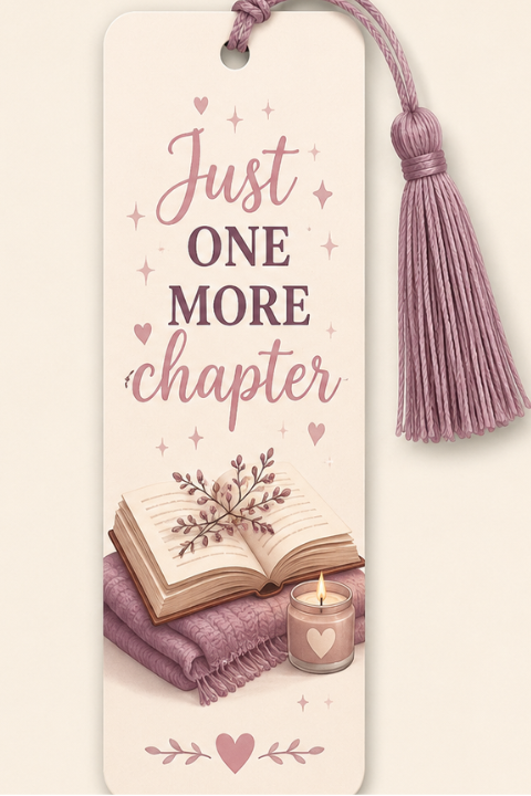 Cozy Reading Bookmark – Books Are My Happy Place