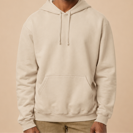 Beige Hoodie
