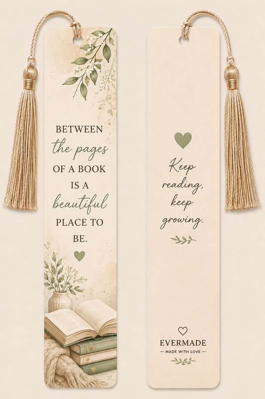 Between the Pages Bookmark- Book Lover Gift