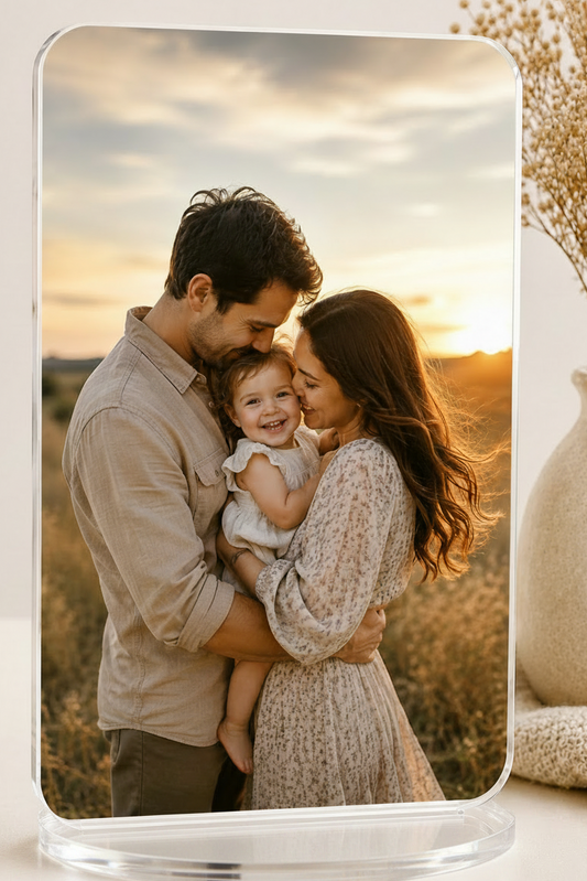 Custom Photo Acrylic Display – Personalized Keepsake Gift