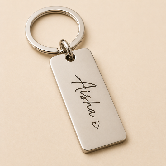 Personalized Engraved Keychain