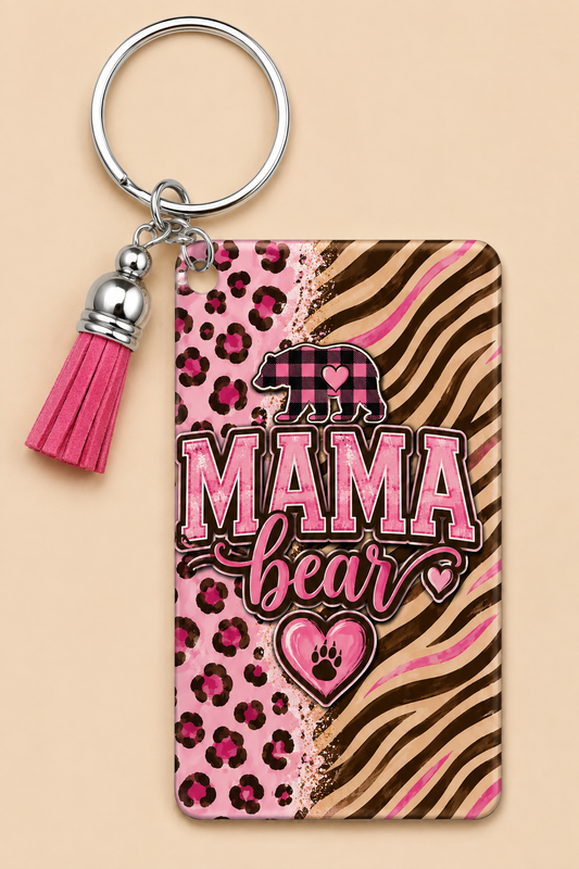 Mama Bear Keychain