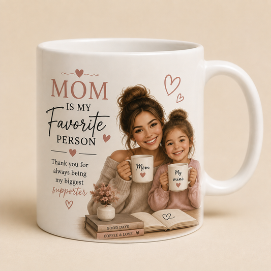 To My Mom, With Love — Daughter to Mom Mug